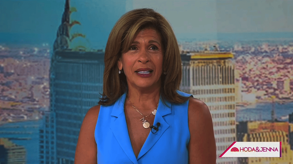 Hoda Kotb on "Today"